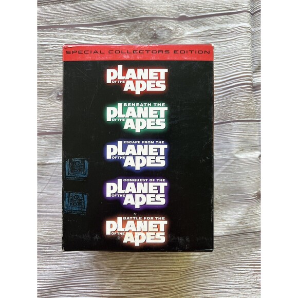 Planet of the Apes - Legacy Box Set (VHS, 1998, 5-Tape Set) - Picture 4 of 10